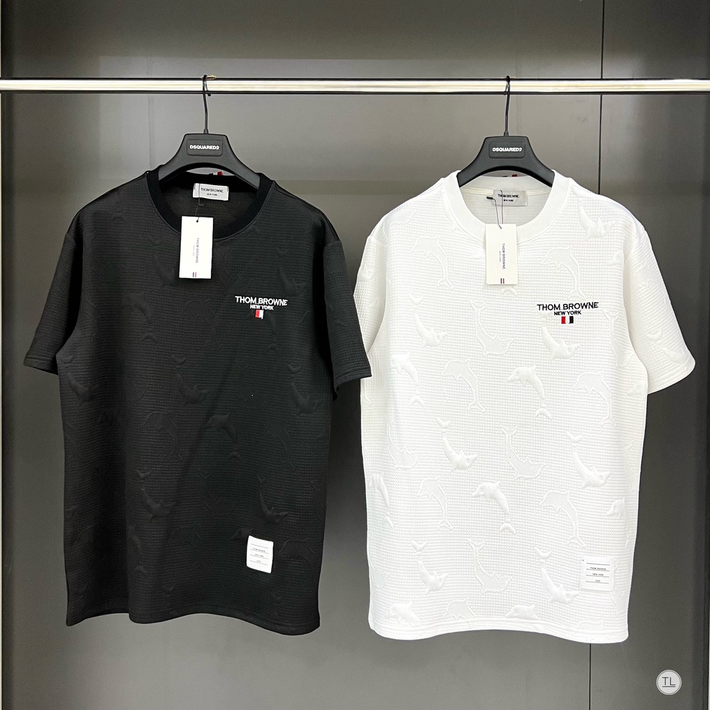 🔥Hot🔥Áo thun Thom Browne vân nổi thiết kế hot trend New 2023