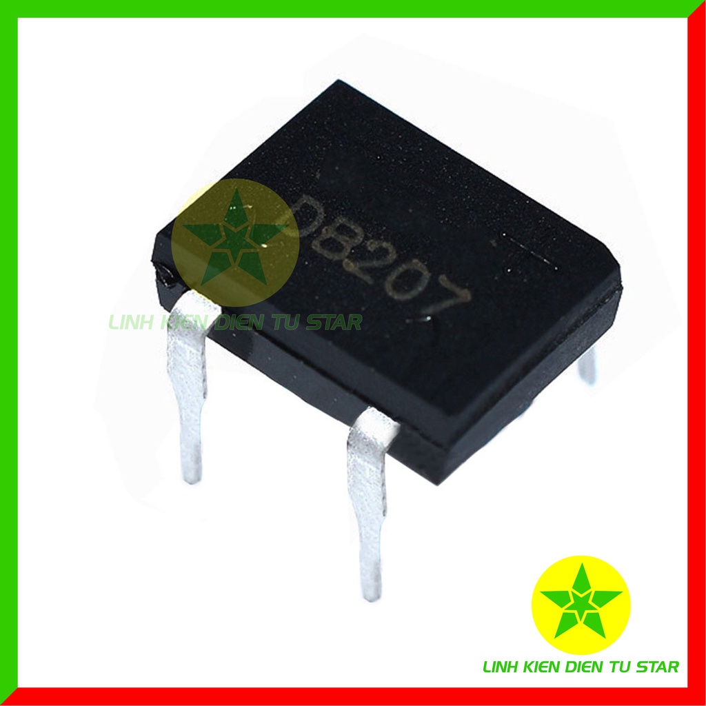Diode cầu đi ốt chỉnh lưu các loại DB207 SMD DB107 ...