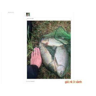 Giỏ Đựng Cá,Tôm,Tép - 3 vành siêu rẻ