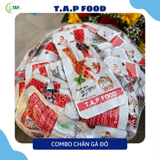 Combo 50 Chân Gà TAP Food 50gr Khổng Lồ Giòn Cay Đậm Vị Loại Đặc Biệt Thơm Ngon - Combo Tiết Kiệm 50 Chân Gà