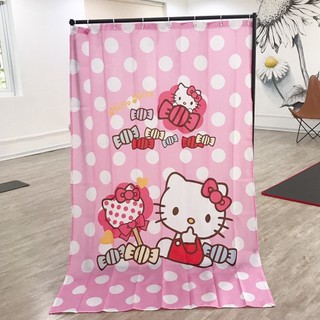 Rèm, màn cửa cho phòng tắm hoặc cửa sổ hình Hello Kitty KT024