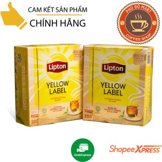 Trà Lipton Nhãn Vàng Hộp 100 Gói Nhúng