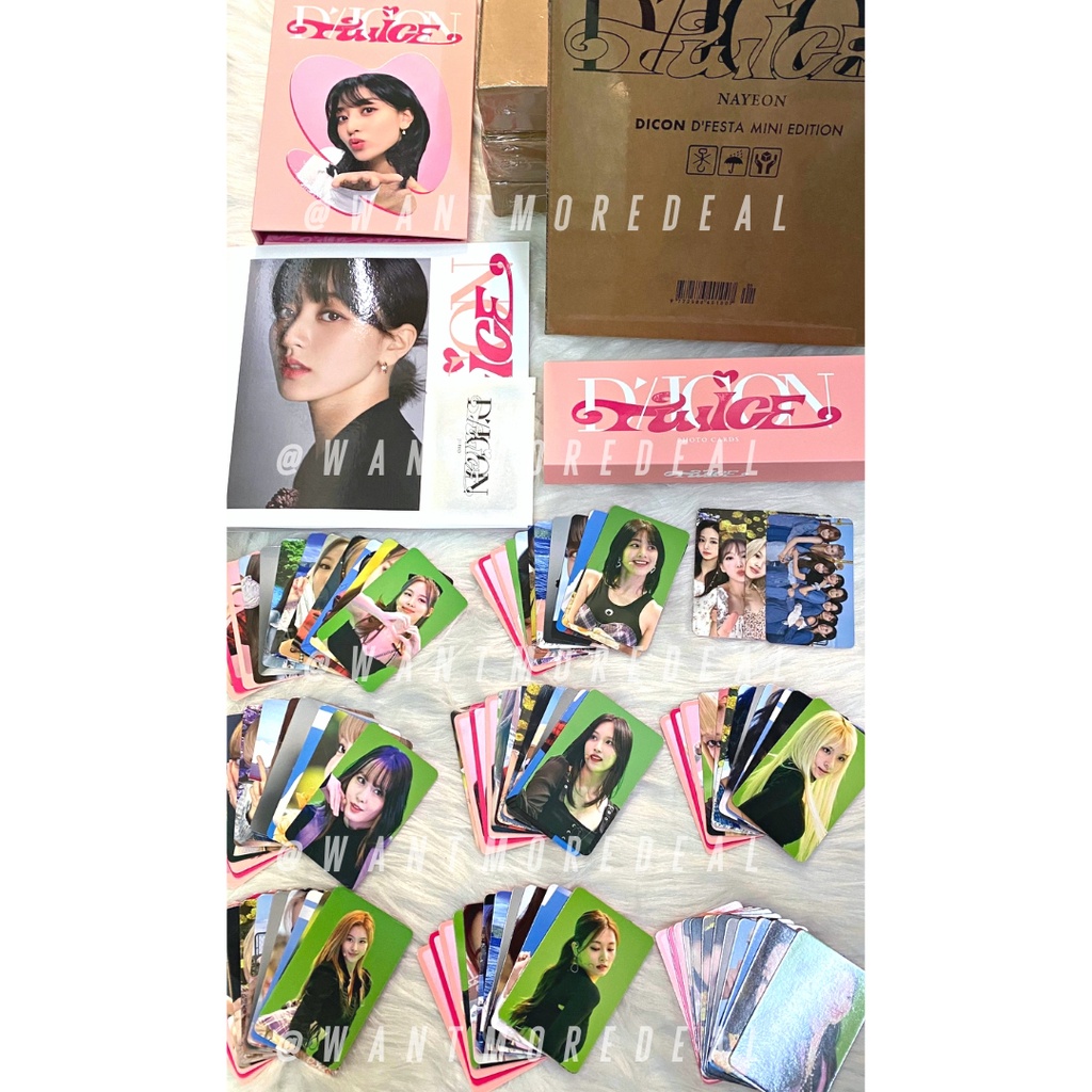 OFF - TWICE Photocard - DICON D FESTA MINI EDITION - Chính hãng