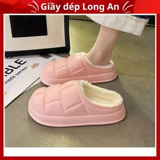 Dép, sục nhựa lót lông đi được mọi chỗ, cho cả nam và nữ cao cấp tla45