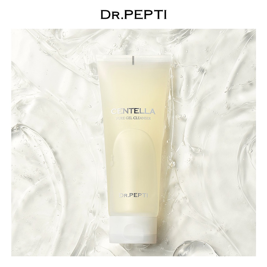 Gel rửa mặt tạo bọt Dr.Pepti Centella Pure Gel Cleanser 200ml