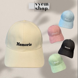 Mũ lưỡi trai nhung unisex nam nữ phong cách hàn quốc, nón kết KET nhun MEMORIE