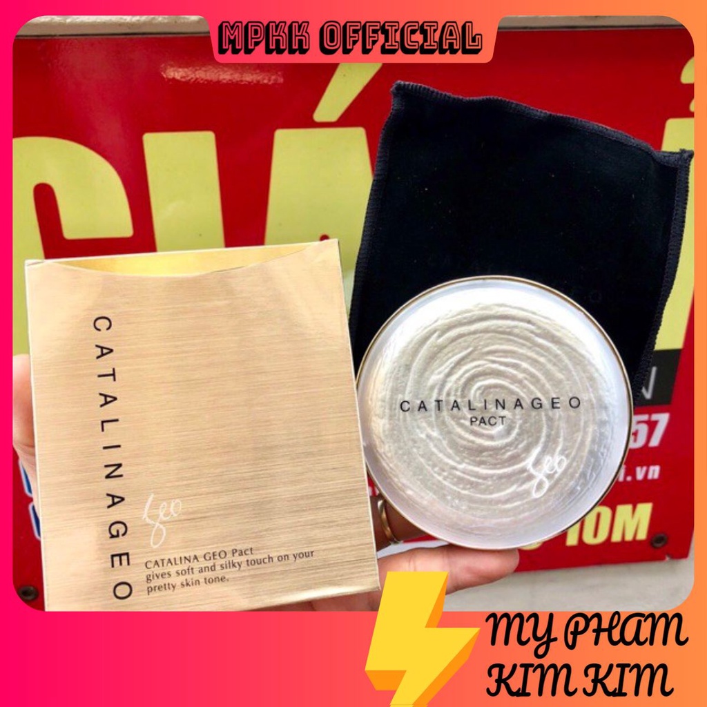 HOT  -Phấn phủ Geo Vàng Catalina Golden Pact – Hàn quốcmới về hàng