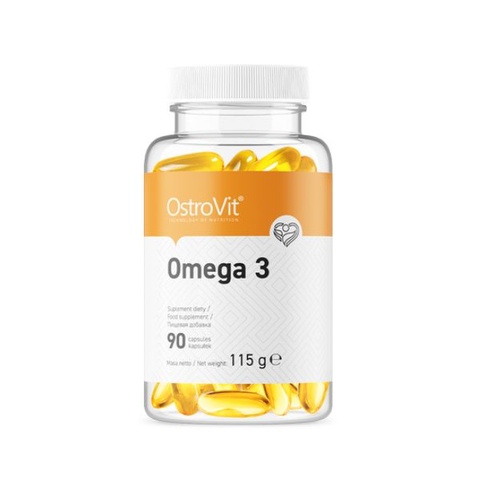 Viên uống dầu cá OstroVit Omega 3 1000 mg nhập khẩu Ba Lan