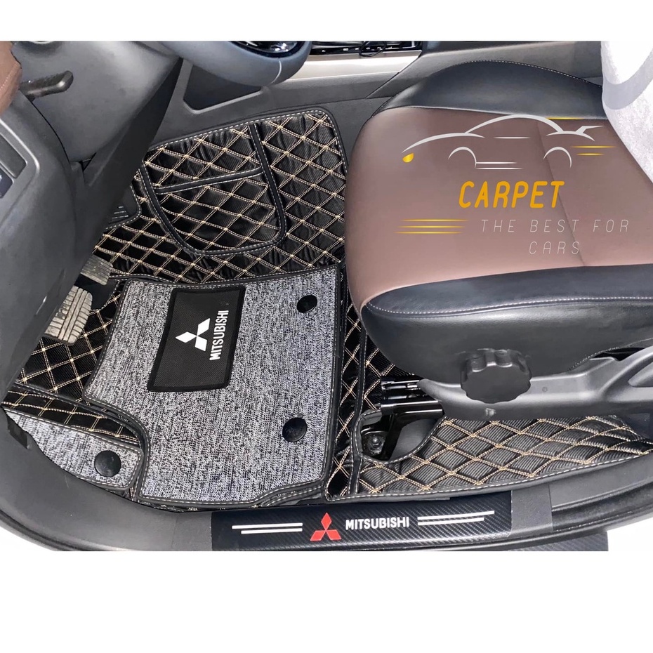 Thảm lót sàn ô tô 6D cho Mitsubishi Xpander, thảm trải sàn da Nappa không mùi, chống xước