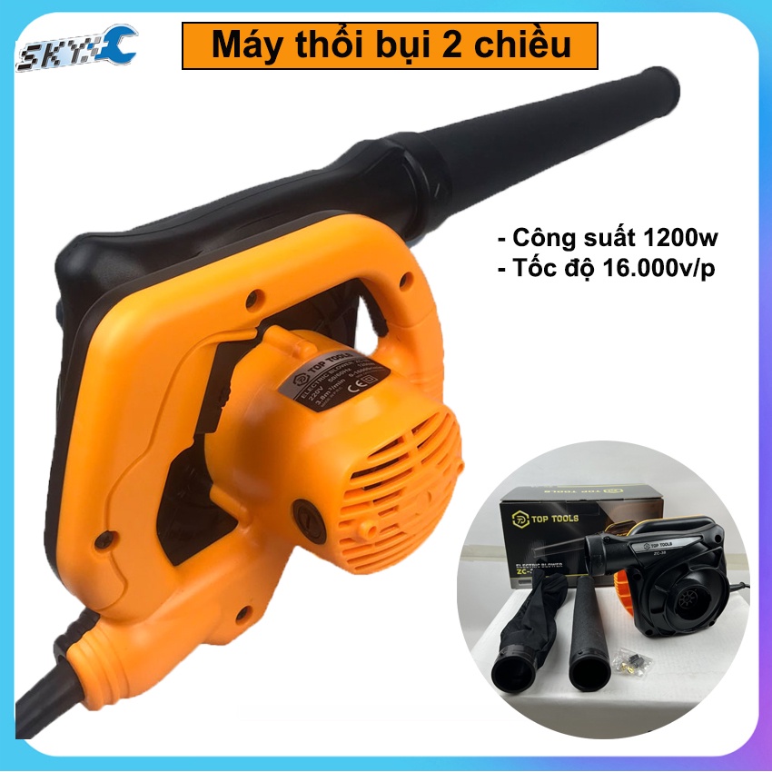 Máy thổi bụi, máy thổi hút 2 chiều, thổi bụi quán nét, công suất lớn 1200w, bảo hành 3 tháng