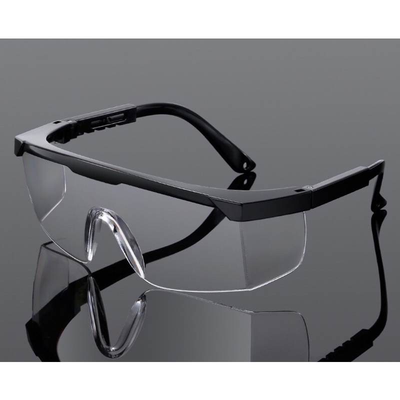 Kính bảo hộ chống bụi, chống tia UV, chống va đập, chống giọt bắn.