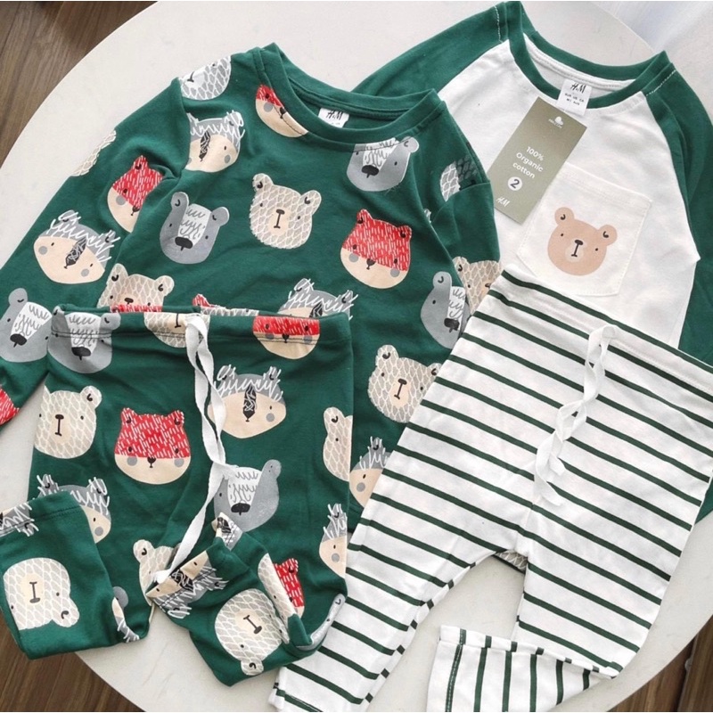 SET 2 BỘ GẤU XANH cho bé