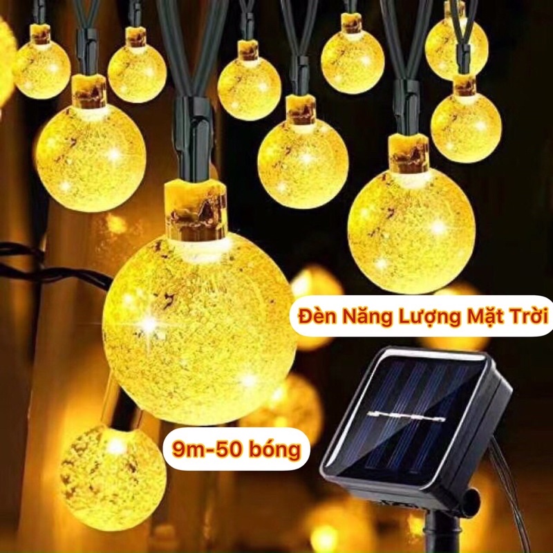Dây Đèn Led Cherry Bọt Nước 8m50 bóng Dây Đèn Trang Trí Cây Thông Noel, Đèn Bi Tròn