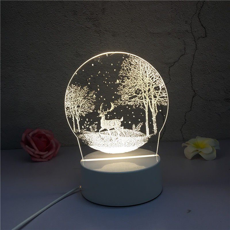 ĐÈN NGỦ LED 3D NHIỀU HÌNH SỬ DỤNG ĐIỆN TRỰC TIẾP