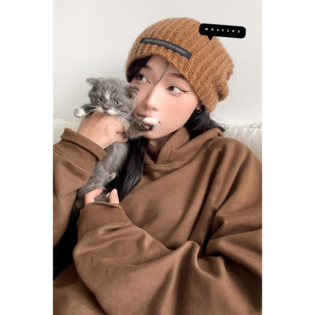 8. Áo Hoodie GREEND set 5 color basic