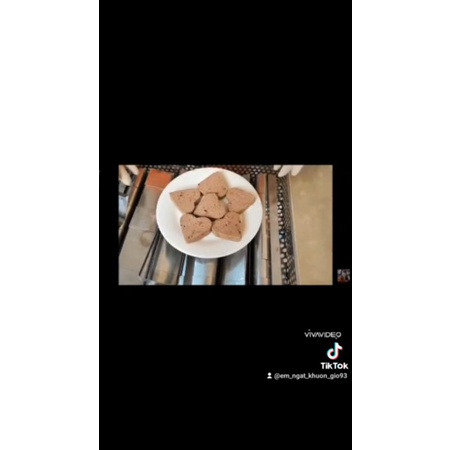 Khuôn  giò trái tim  500gam