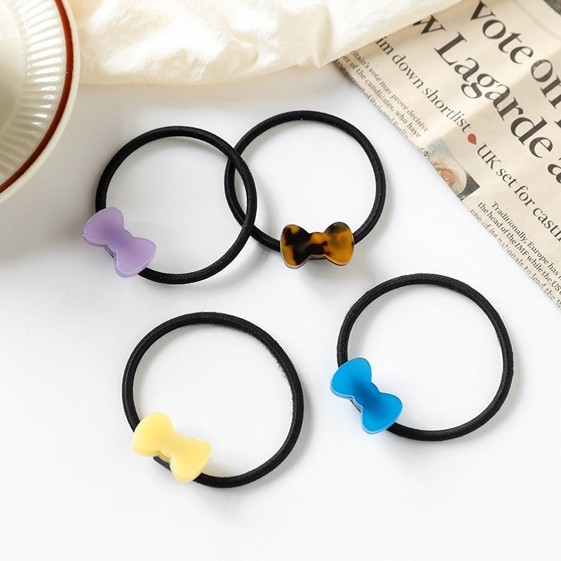 Dây Cột Tóc Hình Nơ Phong Cách Hàn Quốc Dễ Thương Thời Trang Cho Nữ