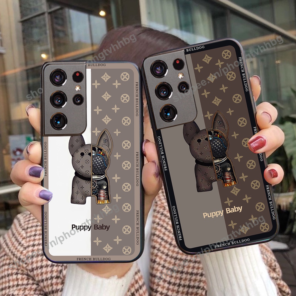 Ốp lưng Samsung S21 / S21 FE / S21 Plus / S21+ / S21 Ultra BEARBRICK, KAWS nhiều mẫu chất cute mới nhất hot
