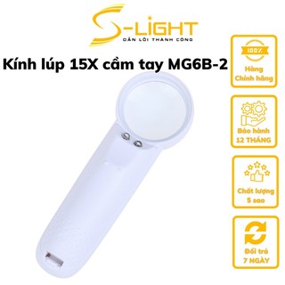 Kính lúp cầm tay 15X có đèn siêu nét MB6B-2