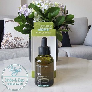 Tinh Chất Nature Republic Rose Real Nature Ampoule