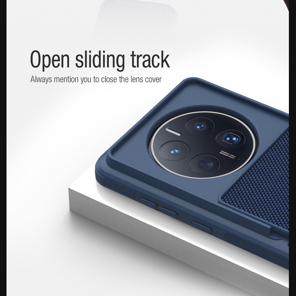 Ốp lưng Huawei Mate 50 Pro Nillkin Textured S kết cấu Nylon Fiber ống kính trượt Ốp lưng cho Huawei Mate 50 Pro