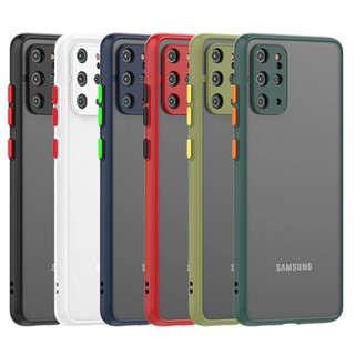 ốp lưng nhám viền màu vivo y91c chống sốc không bán vân tay-QUỐC THÀNH OFFICIAL STORE