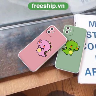 ỐP LƯNG KHỦNG LONG BÚNG TIM - ỐP IPHONE DẺO [ F3-4 ] a108 [FREESHIP ĐƠN TỪ 50K TOÀN QUỐC ]