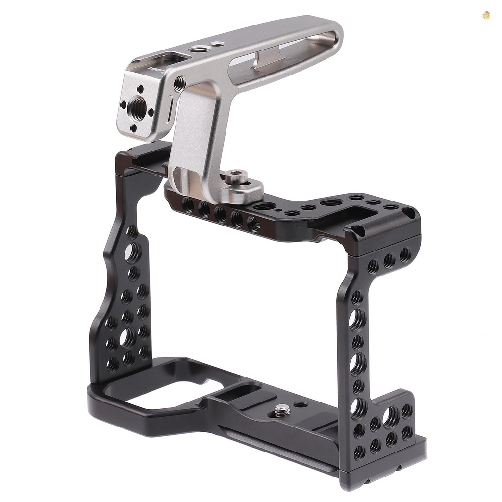 Khung Máy Ảnh Bằng Hợp Kim Nhôm Thay Thế Cho A7M3 A7R3 A9 1 / 4 Inch & 3 / 8 Inch