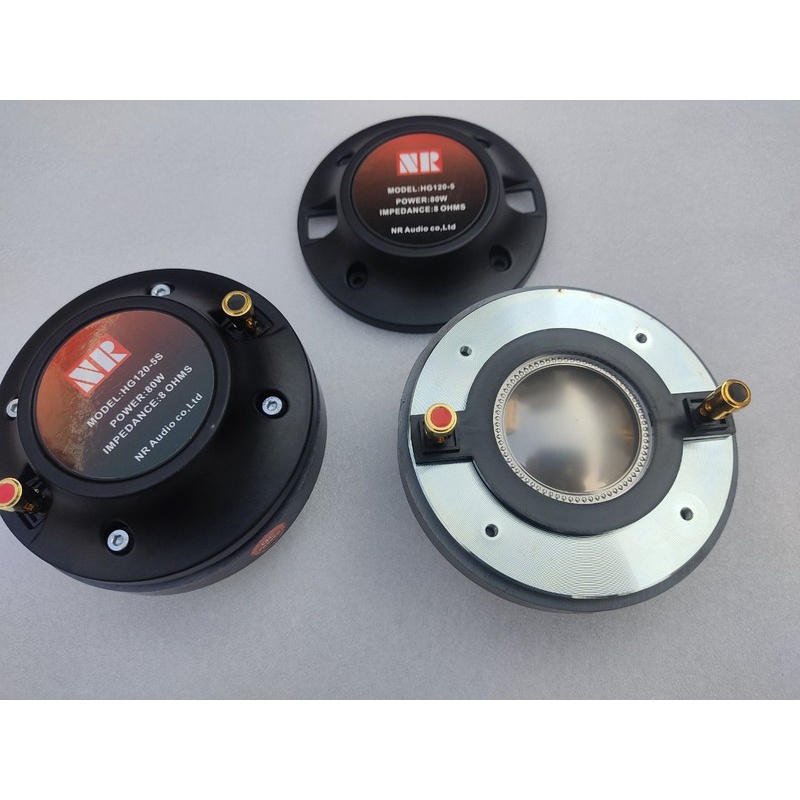 Củ Loa Treble Kèn 450 NR Ren Xoáy Nắp Nhôm - Loa Trép Rời - Giá 1 Đôi