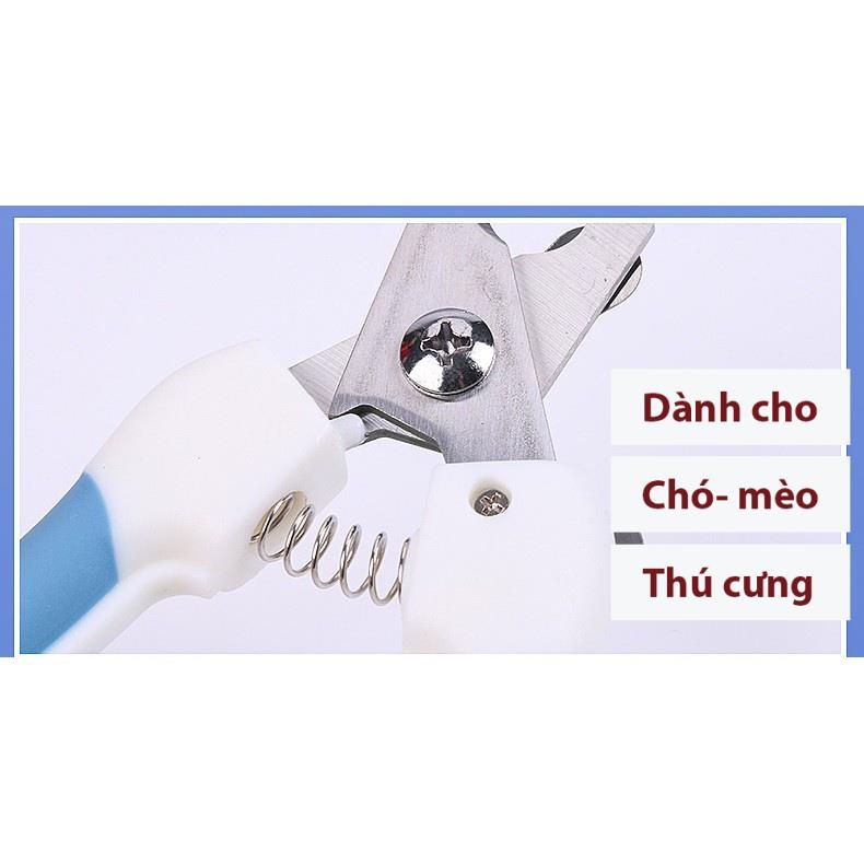 Orgo- Bộ kìm chó mèo Kéo cắt móng cho chó mèo (2 size) kìm cắt móng và dũa móng cho thú cưng