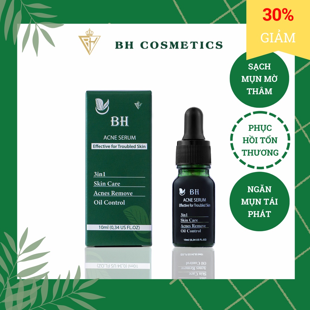 Serum giảm mụn mờ thâm BH 10ml