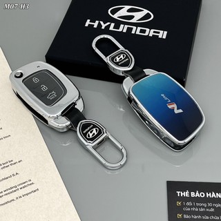 Vỏ ốp khoá xe hơi - Bọc chìa khóa ô tô Hyundai i10 chìa cơ, accent chìa cơ