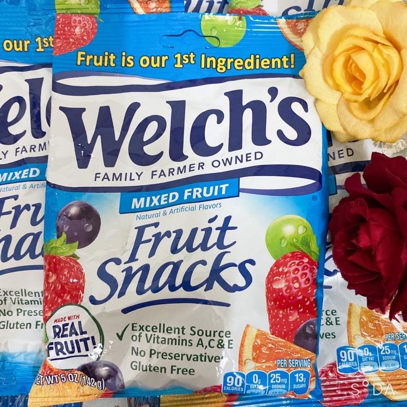 Kẹo dẻo Trái Cây hỗn hợp WELCH’S MIXED FRUIT SNACK 227gr