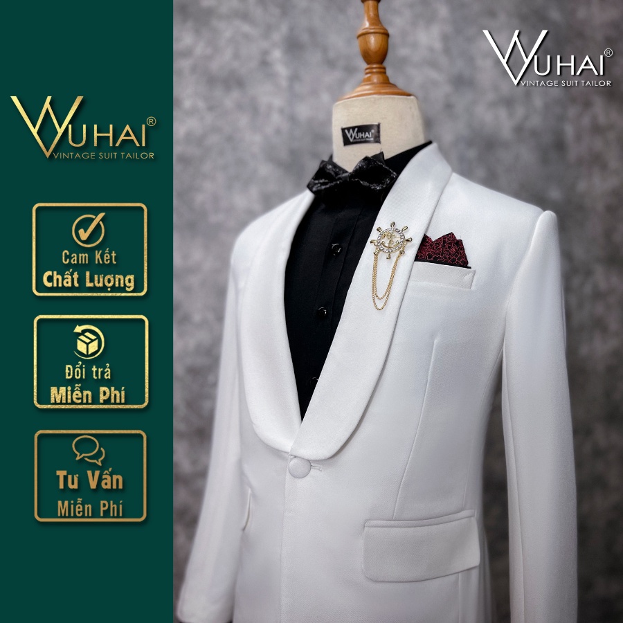 Vest nam cao cấp, bộ suit chú rể đẹp-VuHai