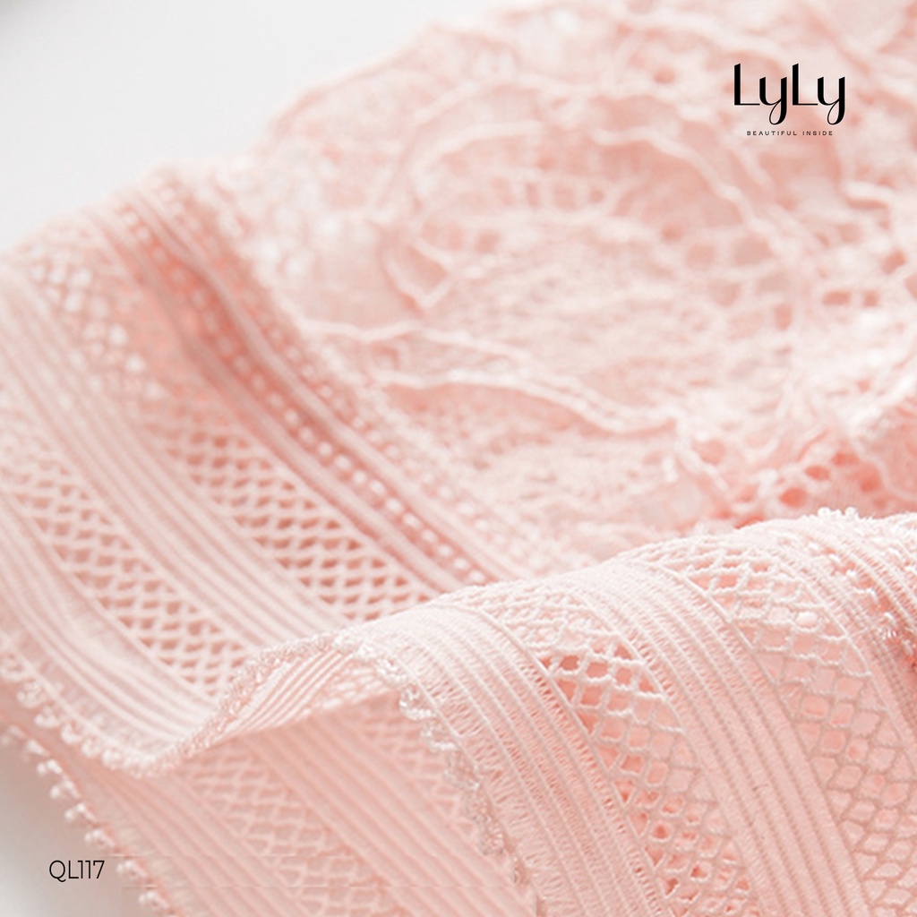 Quần lót nữ-quần lót ren mềm mại kháng khuẩn Lylylorem QL117