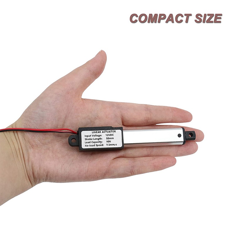 Thiết Bị Truyền Động Tuyến Tính 2 Inch 90N / 20.3Lb 9.5mm / S 12V Chống Thấm Nước