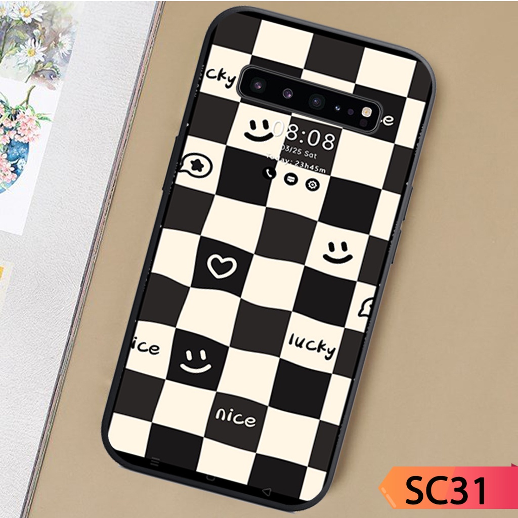 Ốp lưng Samsung S10 - S10 5G - S10E - S10 Lite - S10 Plus - in họa tiết gấu trắng mặt cười cute dễ thương