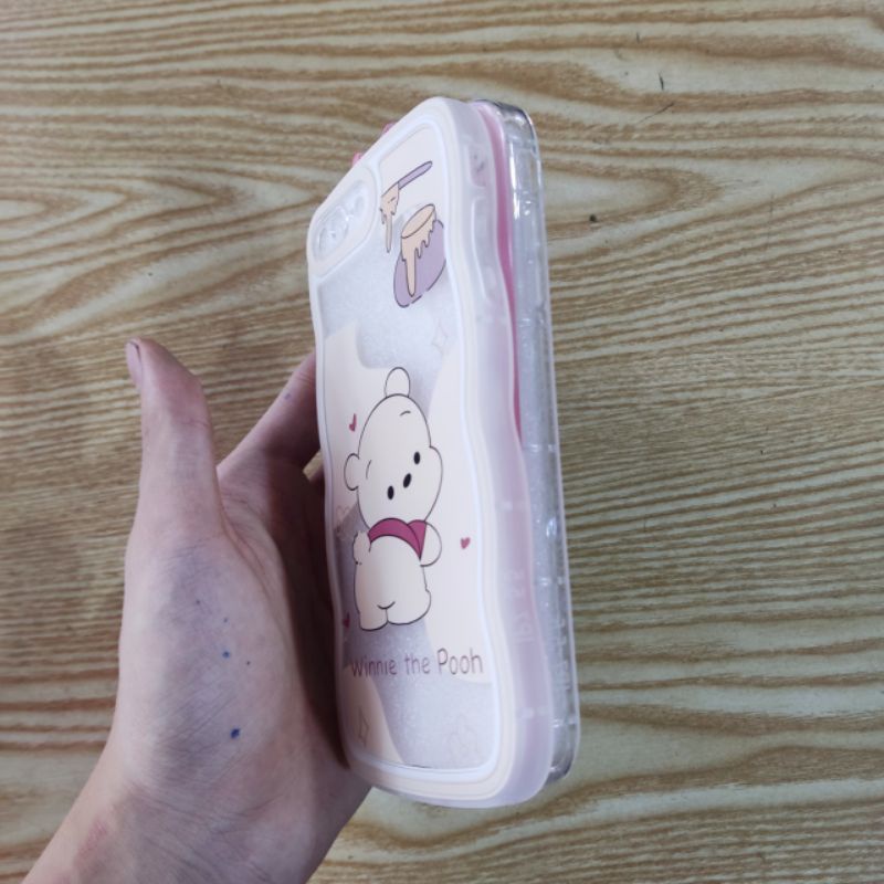 Ốp lưng iPhone 7plus/8plus dẻo viền màu lưng in hình kute dễ thương có bảo vệ camera