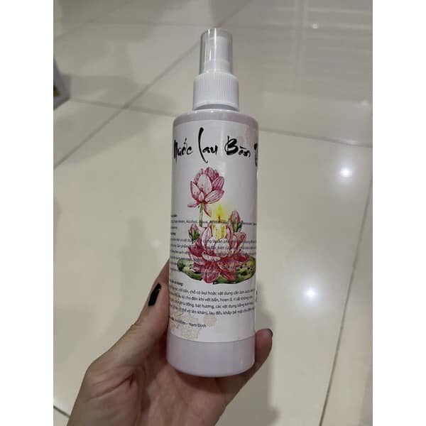 NƯỚC LAU BÀN THỜ TINH CHẤT 100% THIÊN NHIÊN CAO CẤP