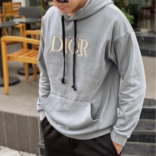 Áo khoác nỉ Hoodie um lót lông mềm - Áo Hoodie nam nữ form rộng CAO CẤP in hình chữ thêu –thời trang unisex