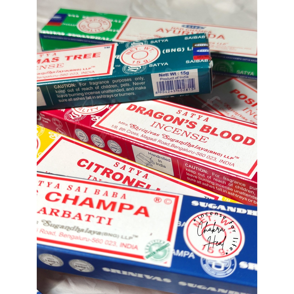 Nhang ATTRACT MONEY Satya Incense - Thanh hương Thu Hút Tài Lộc | Chakra Heal Incense