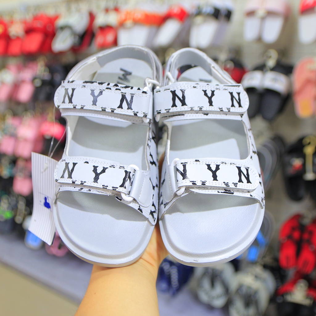 Giày sandal mlb nữ quai dán