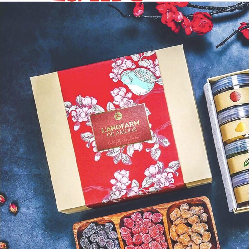 Hộp Quà L＇angfarm De Amour Nhãn Đỏ - 13 Món hàng chính hãng