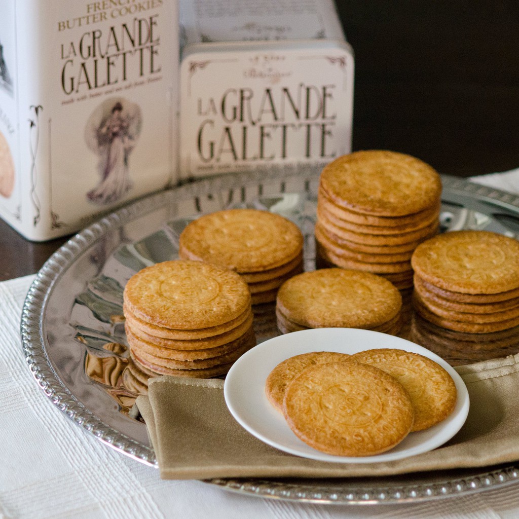 Bánh quy bơ La Grande Galette French Butter Cookies 600g