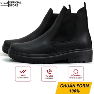 Giày Chunky Boots đế cao da tốt chống nhăn có may đế SL1107 StarLord