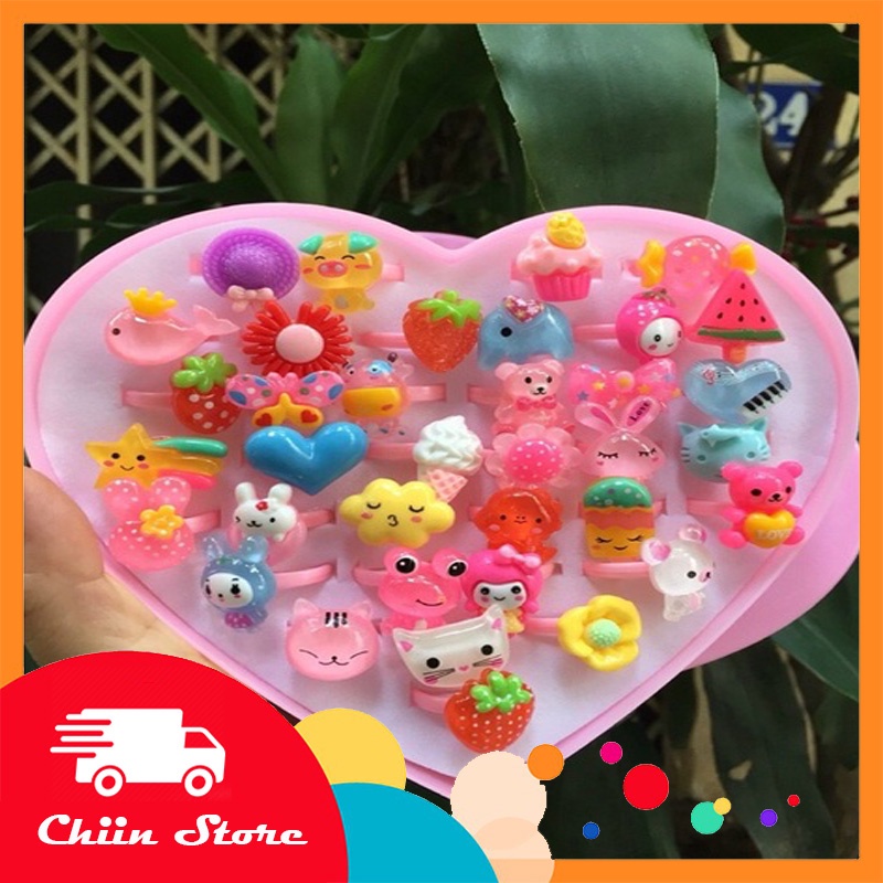 TẶNG KÈM 1 CHIẾC NHẪN NHỰA KUTE CHO BÉ YÊU NHIỀU MÀU SẮC DỄ THƯƠNG