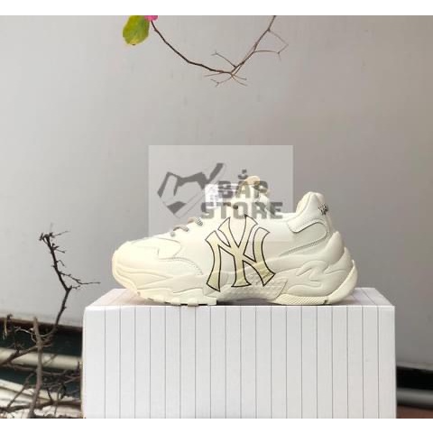 Giày thế thao Sneakers nam nữ, 𝐌𝐋𝐁 NY vàng MLB Các Mẫu Nam/Nữ bản in 3d Da Bò Đế Cao Siêu Hot