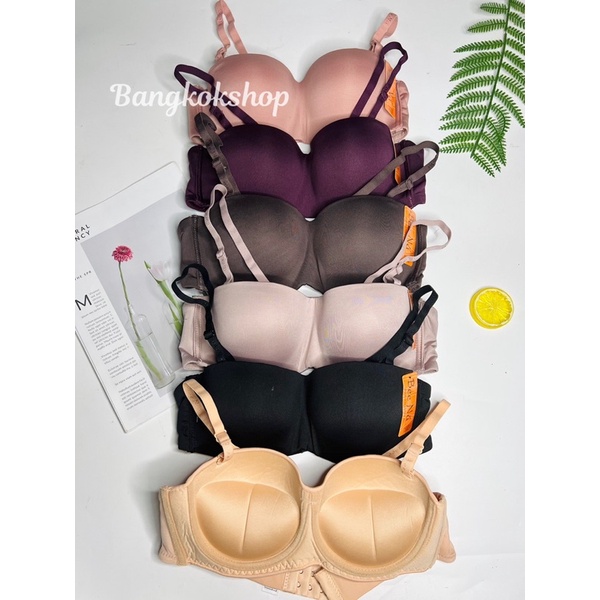 áo ngực cup ngang siêu nâng ngực Thái Lan 2137 mút dày có gọng vải mát