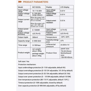 100V 1000W High Power DC Step-Down Constant Voltage Constant Current MPPT Solar Charging Power Supply Step-Down Module