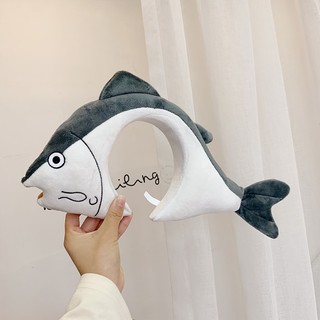 Cài tóc cá mập siêu to khổng lồ - UniLabel
